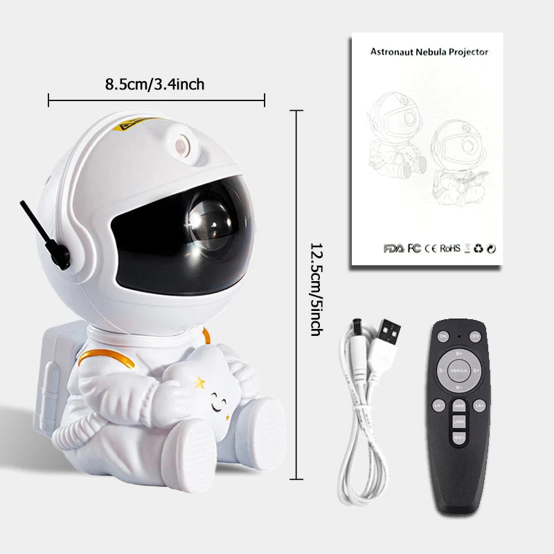 Astronaut Star Projector: Light Up Your Room Like Outer Space