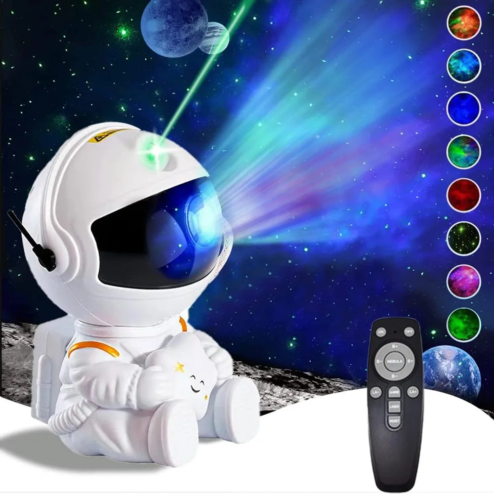 Astronaut Star Projector: Light Up Your Room Like Outer Space