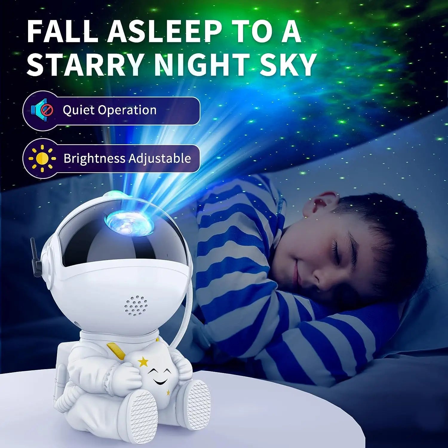 Astronaut Star Projector: Light Up Your Room Like Outer Space